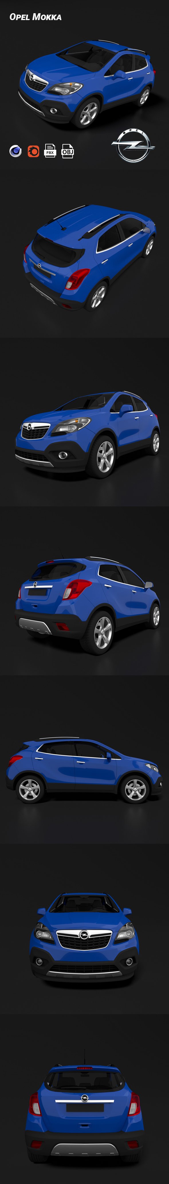Opel Mokka - 3DOcean Item for Sale
