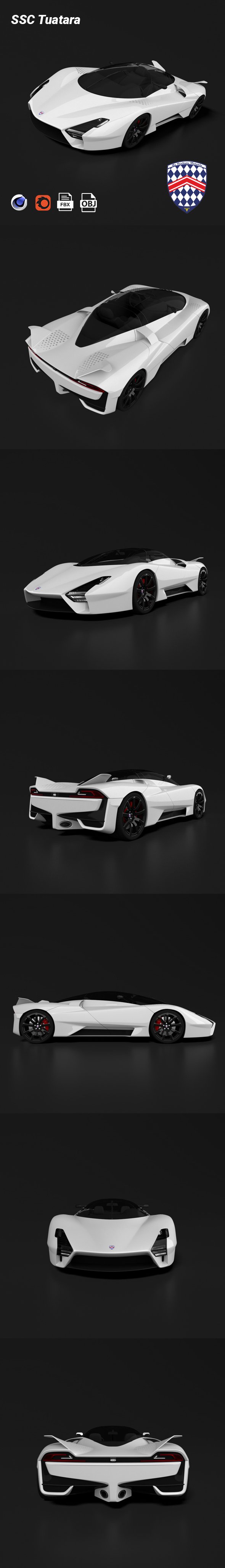 SSC Tuatara - 3DOcean Item for Sale