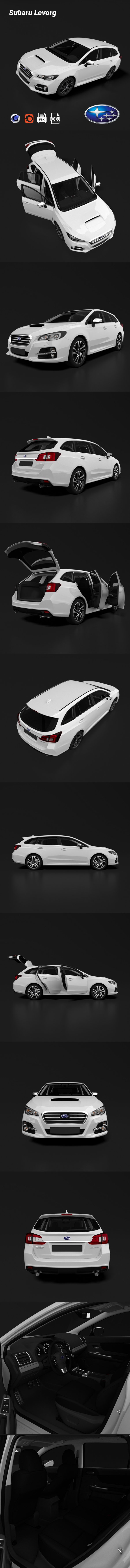 Subaru Levorg - 3DOcean Item for Sale