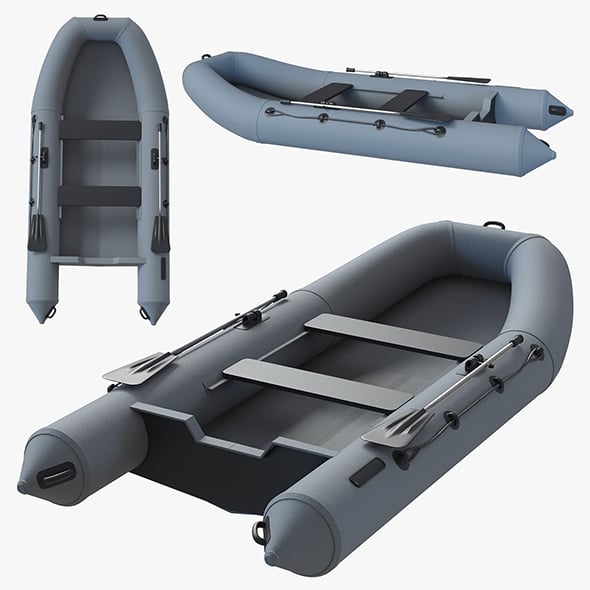 Inflatable boat - 3DOcean Item for Sale