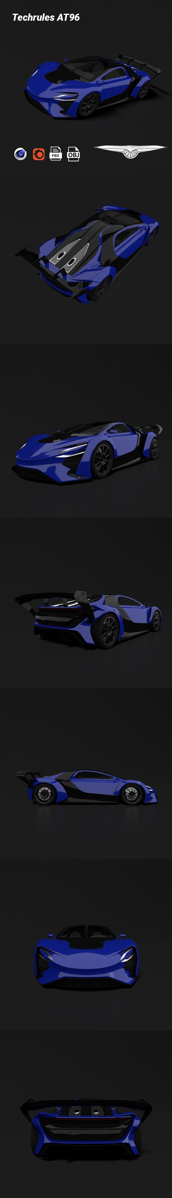 Techrules AT96 - 3DOcean Item for Sale