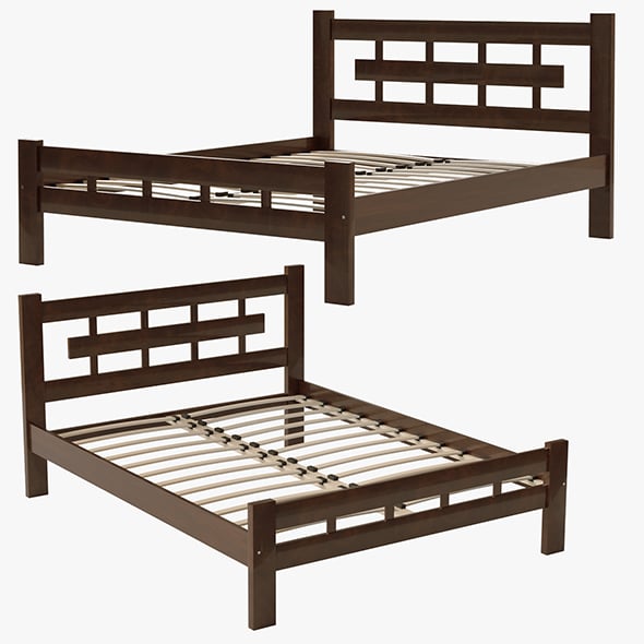 Japanese-Style Bed - 3DOcean Item for Sale