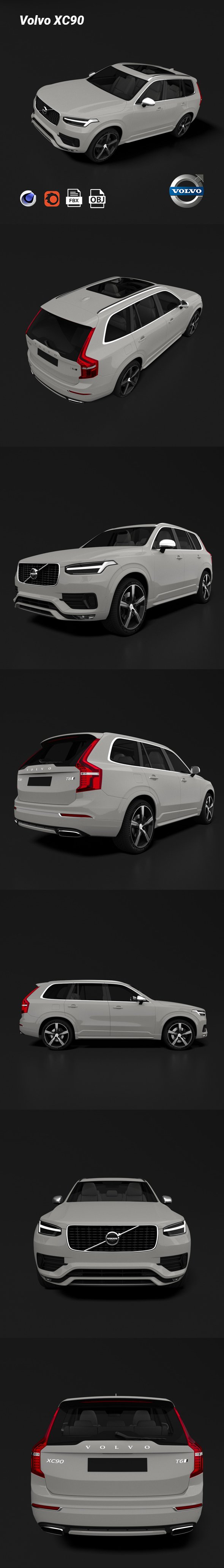 Volvo XC90 - 3DOcean Item for Sale