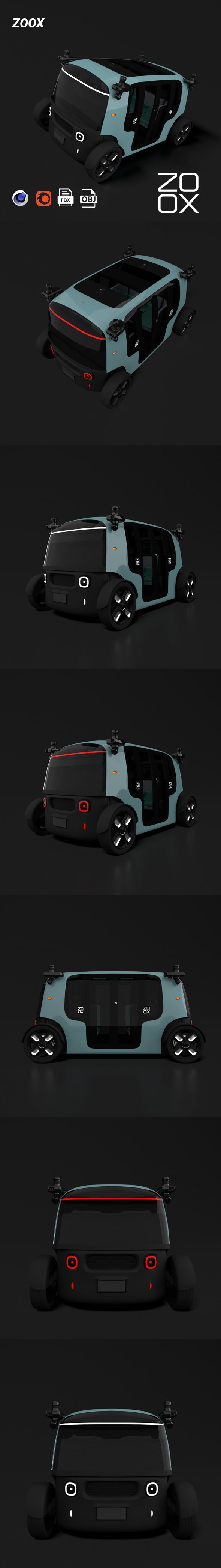 Zoox - 3DOcean Item for Sale