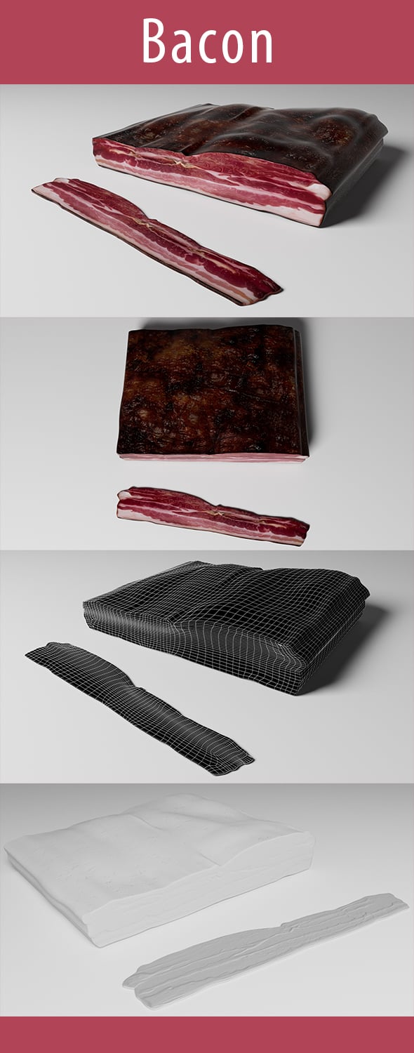 Bacon - 3DOcean Item for Sale