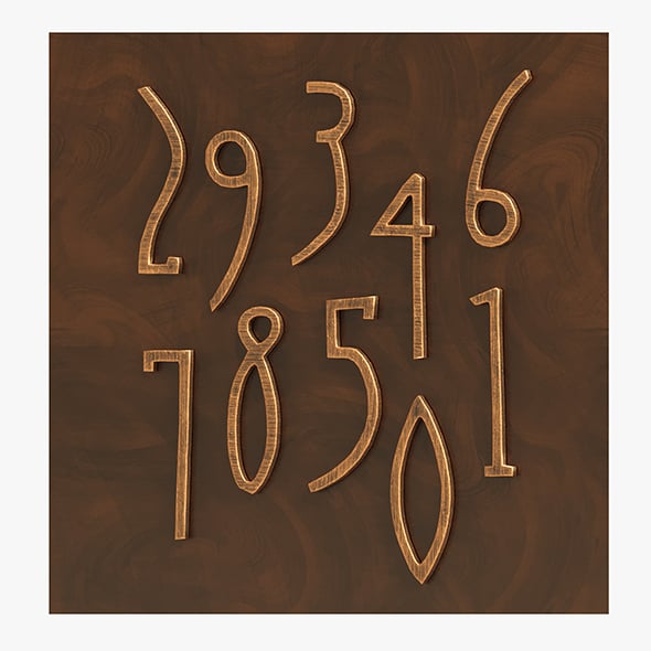 Art Deco Figures 3D Model - 3DOcean Item for Sale