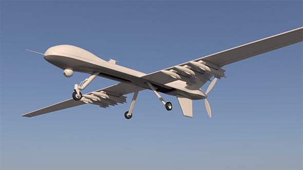Drone Predator - 3DOcean Item for Sale