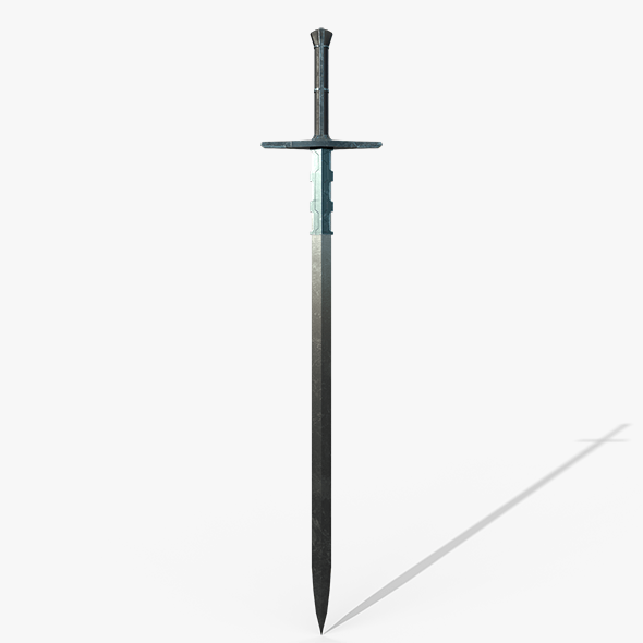 Knight sword - 3DOcean Item for Sale