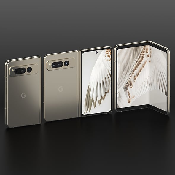Google Pixel Fold - 3DOcean Item for Sale