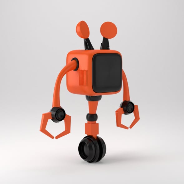 Robot - 3DOcean Item for Sale