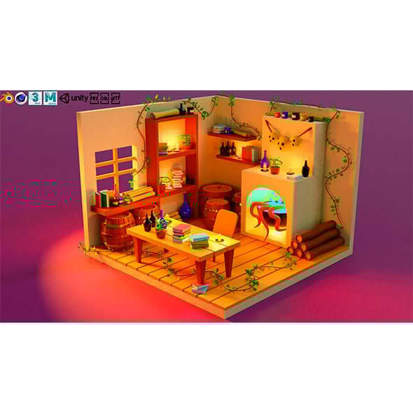 magic laboratory - 3DOcean Item for Sale