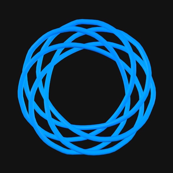 Torus Knot 13 - 3DOcean Item for Sale