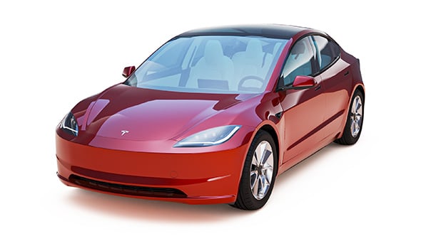 2024 Tesla Model 3 With Interior - 3DOcean Item for Sale