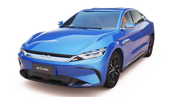 2024 BYD HAN EV With Interior - 3DOcean Item for Sale