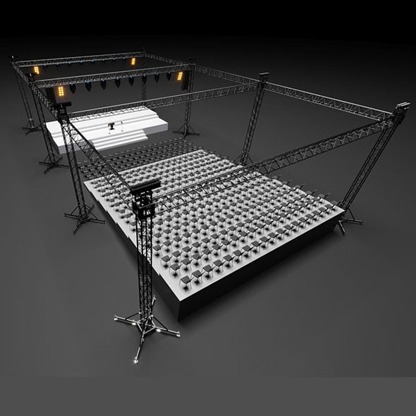 Event Stage Design - 3DOcean Item for Sale