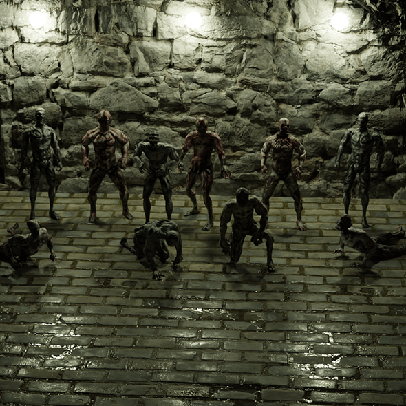 BIG MONSTERS PACK!!! - 3DOcean Item for Sale