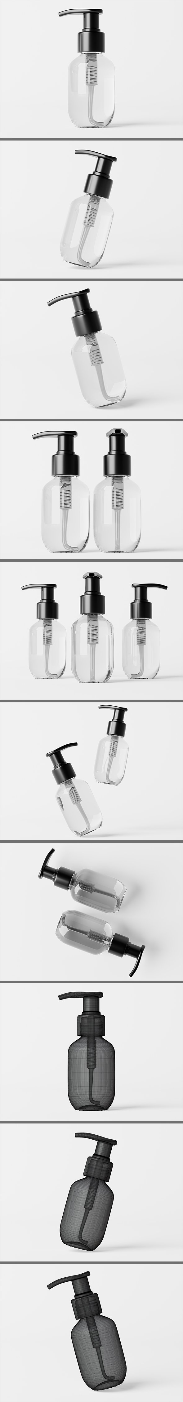 Small Pump Bottle - 3DOcean Item for Sale