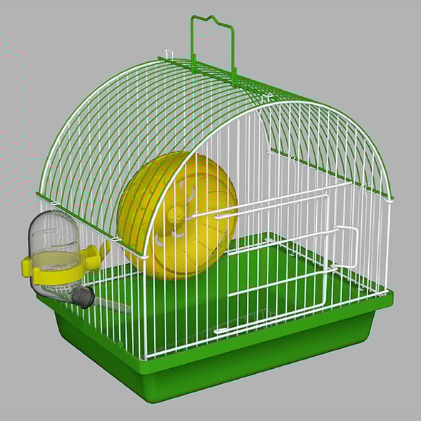 Animal Cage 1 - 3DOcean Item for Sale