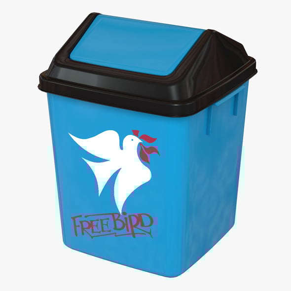 Trashcan 3 - 3DOcean Item for Sale