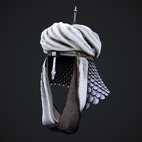 Medieval Helmet 1 3D Model - 3DOcean Item for Sale