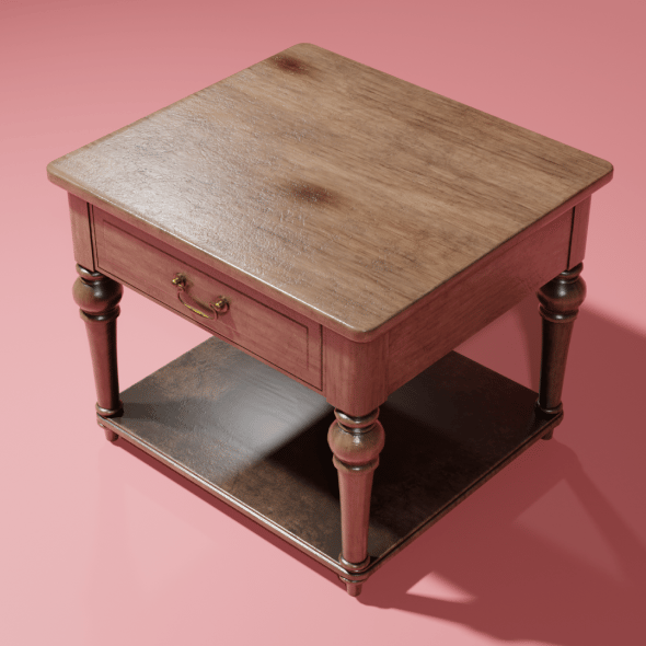End Table - 3DOcean Item for Sale