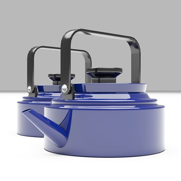 Ceramic Teapot - 3DOcean Item for Sale