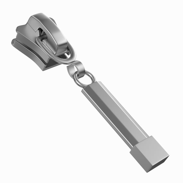 Zipper Slider 04 - 3DOcean Item for Sale
