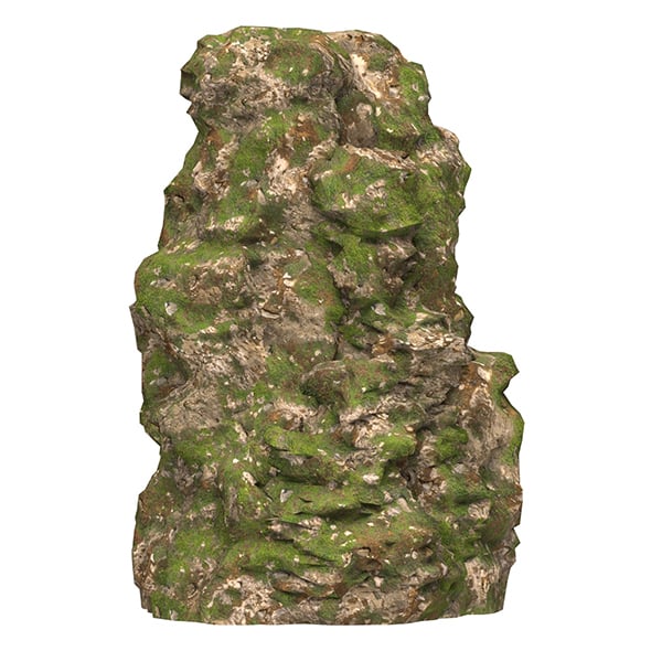 Realistic Mountain Cliff 09 - 3DOcean Item for Sale