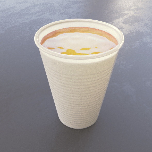 Plastic Cup - 3DOcean Item for Sale
