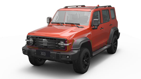 2024 GWM Tank 300 With Interior - 3DOcean Item for Sale