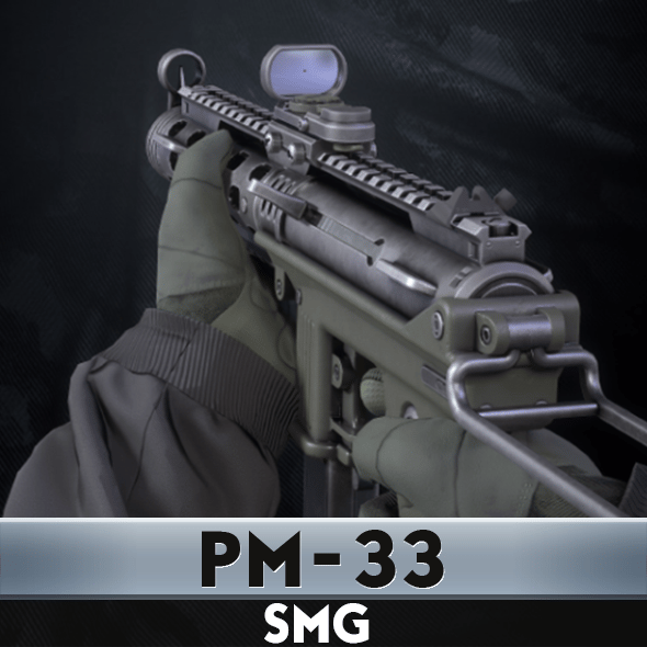 PM-33 SMG - 3DOcean Item for Sale