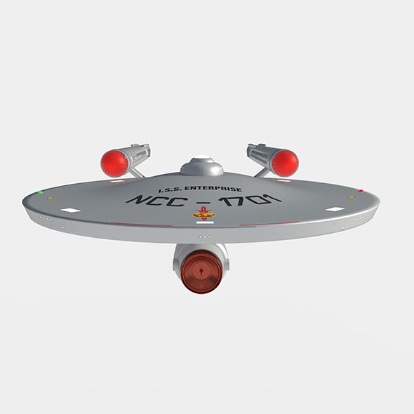 ship Enterprise NCC-1701 of the Terran Empire - 3DOcean Item for Sale