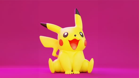 Pikachu - 3DOcean Item for Sale