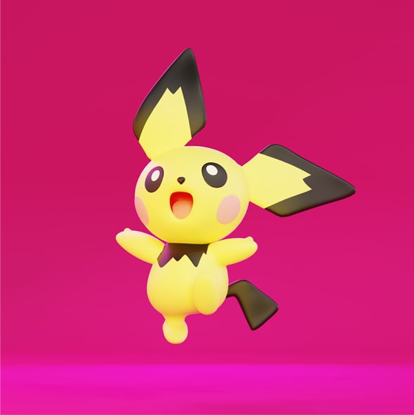 Pichu - 3DOcean Item for Sale