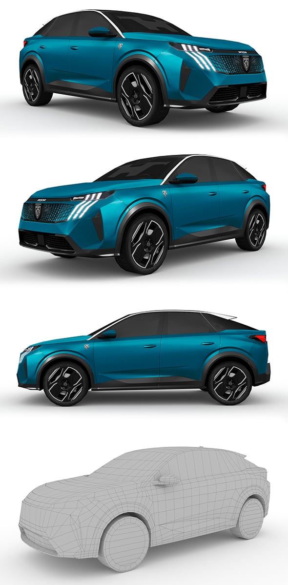 Peugeot 3008 2024 de Tercera Generación: Rediseño Inspirado en el 408 Peugeot 3008 2024 de Tercera Generación: Rediseño Inspirado en el 408