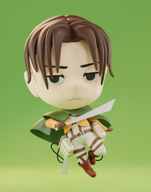Attack on Titan - Levi - 3DOcean Item for Sale