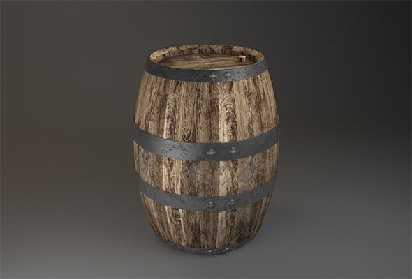 Barrel - 3DOcean Item for Sale