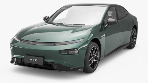 2024 Xpeng P7 With Interior - 3DOcean Item for Sale