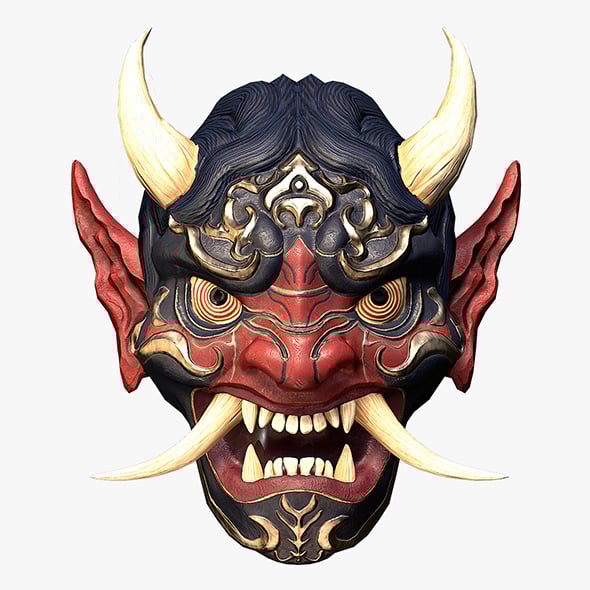 DemonMask - 3DOcean Item for Sale
