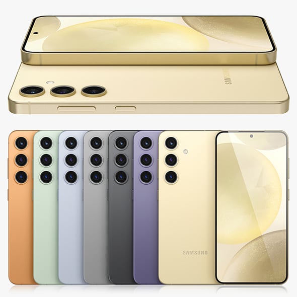 Samsung Galaxy S24 All colors - 3DOcean Item for Sale