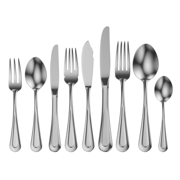 Classic Cutlery Set of 9 Pieces COLLECTION - 3DOcean Item for Sale