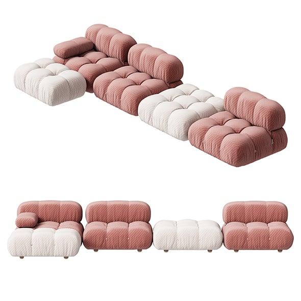B&B Italia CAMALEONDA SOFA - 3DOcean Item for Sale