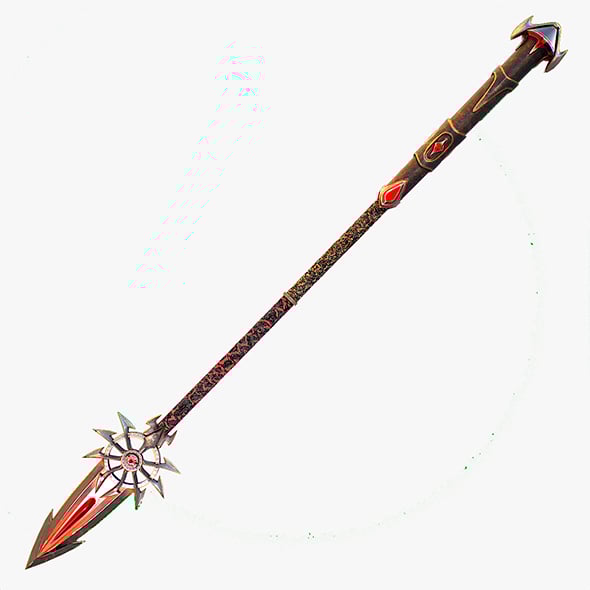 Combat Staff 2 3D Model - 3DOcean Item for Sale