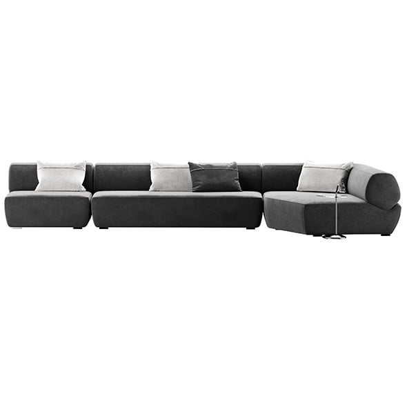 B AND B italia Naviglio sofa - 3DOcean Item for Sale