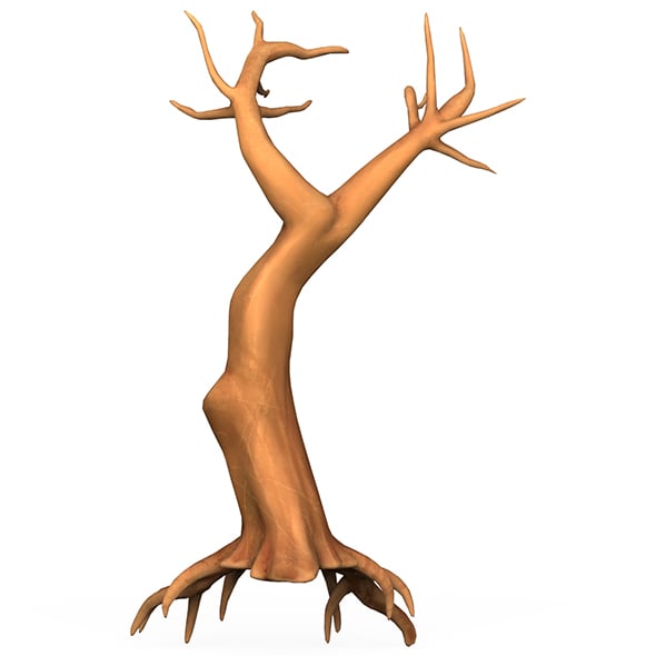 Cartoon Tree Trunk 04 - 3DOcean Item for Sale