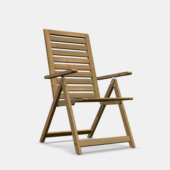 NAMMARO Reclining chair outdoor - 3DOcean Item for Sale