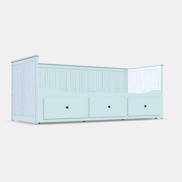 HEMNES Day-bed frame with 3 drawers - 3DOcean Item for Sale