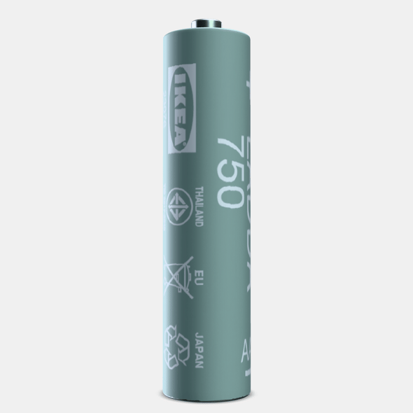 LADDA Rechargeable battery - 3DOcean Item for Sale