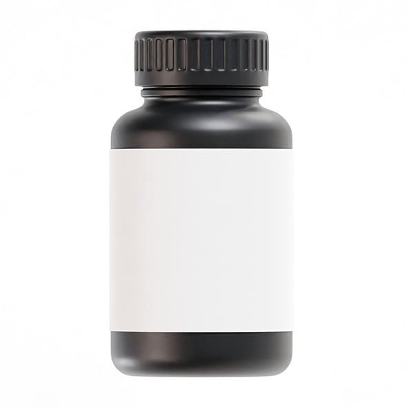 Supplement Bottle - 3DOcean Item for Sale