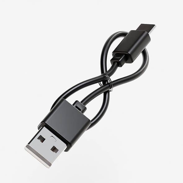 USB cable - 3DOcean Item for Sale